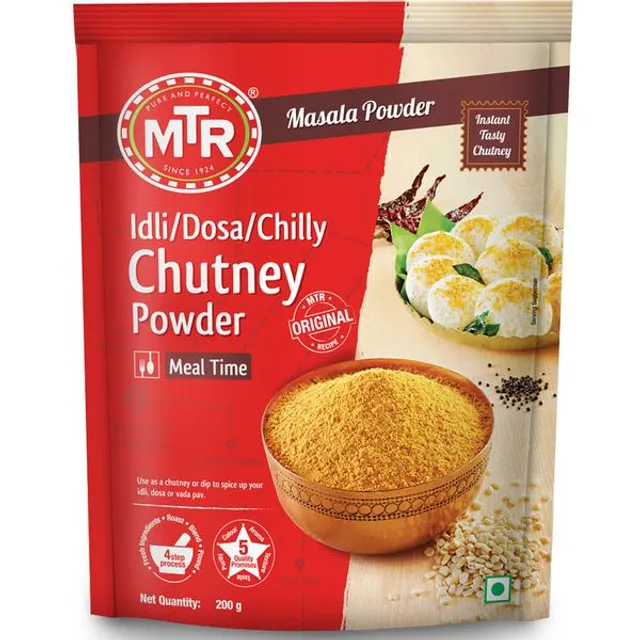 MTR IDLY DOSA CHILLY CHUTNEY POWDER | 200 GM